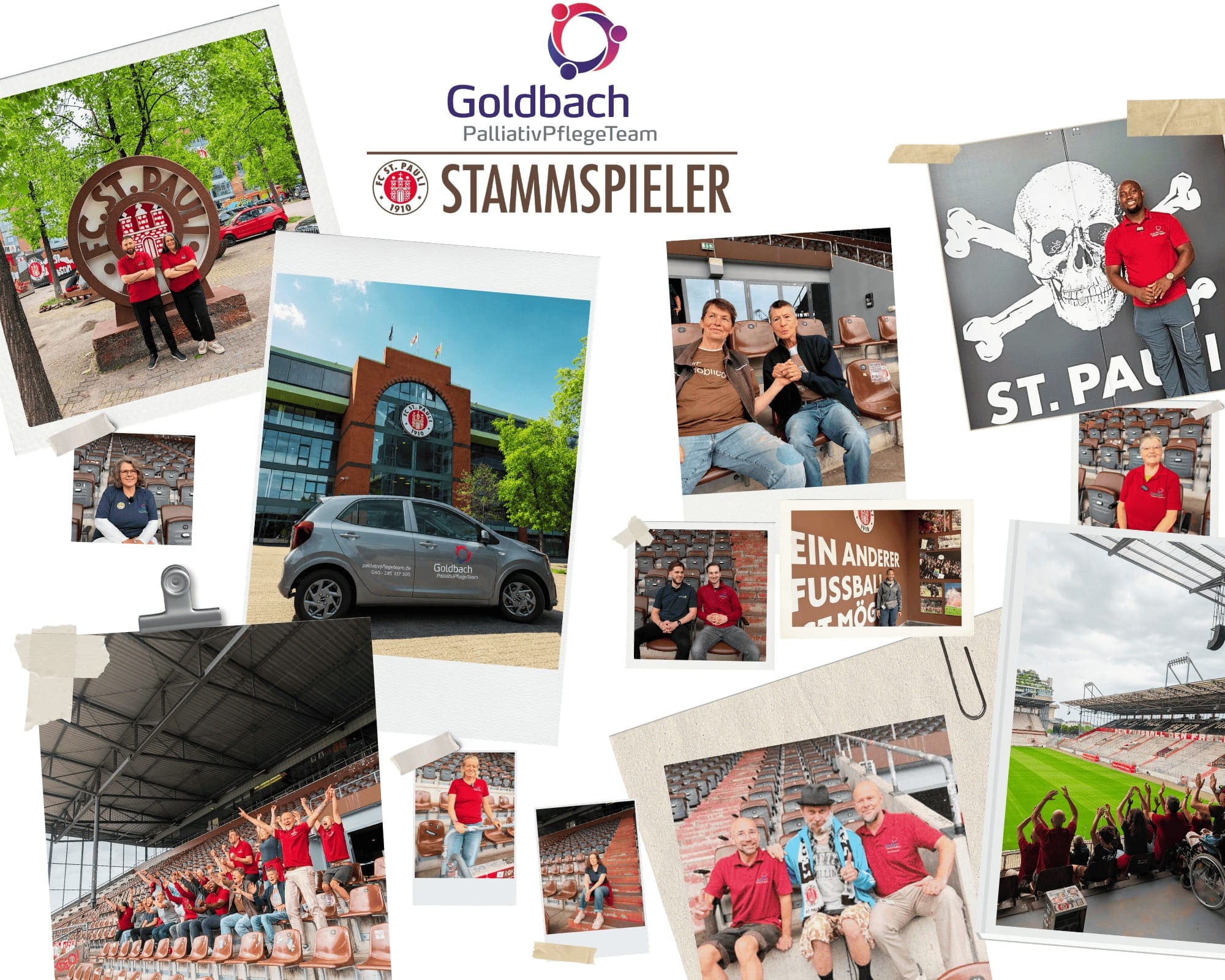 Goldbach PalliativPflegeTeam & FC St. Pauli Präsentation am Millerntor